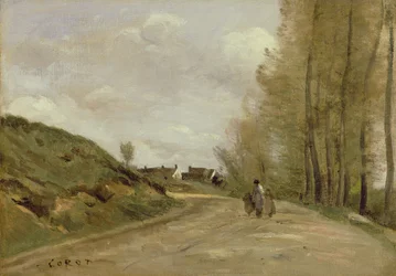 La strada a Gouvieux, c.1850-60